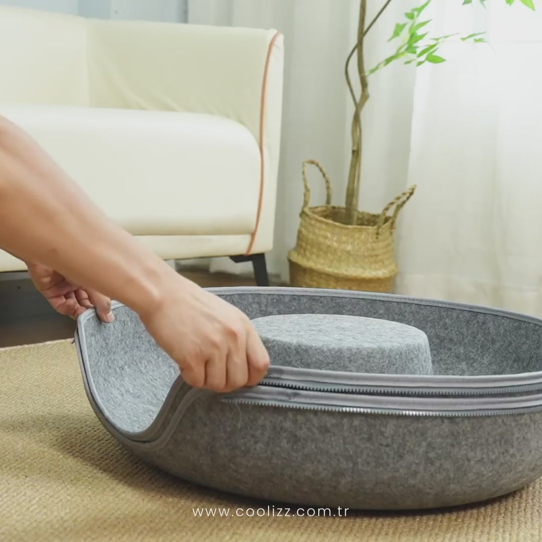 Donut Kedi Yatağı - Donut Kedi Tüneli