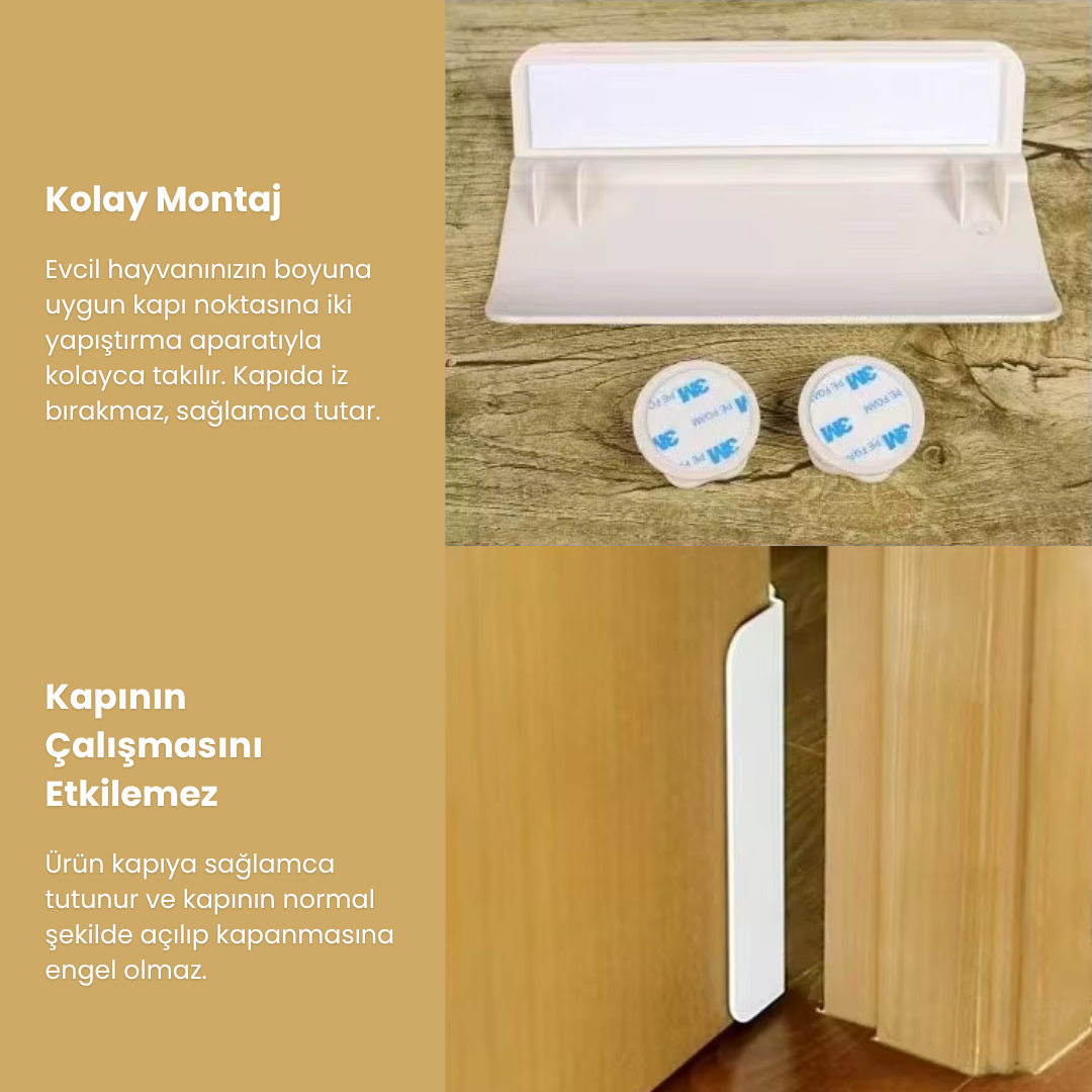 evcil hayvan kapı aparatı