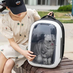 Geniş Görüşlü Lüks Kedi Sırt Çantası