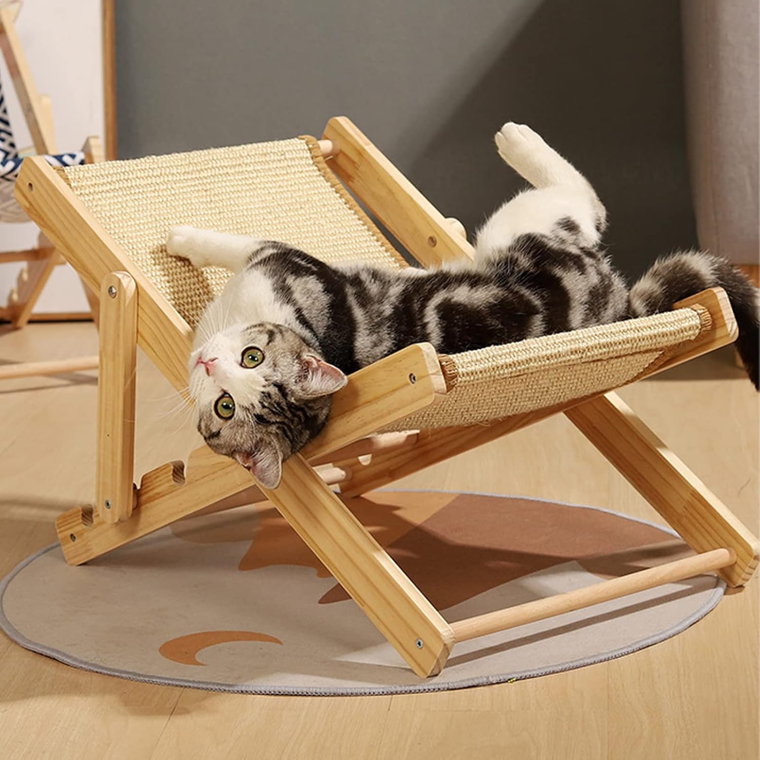 Sisal Kedi Şezlongu