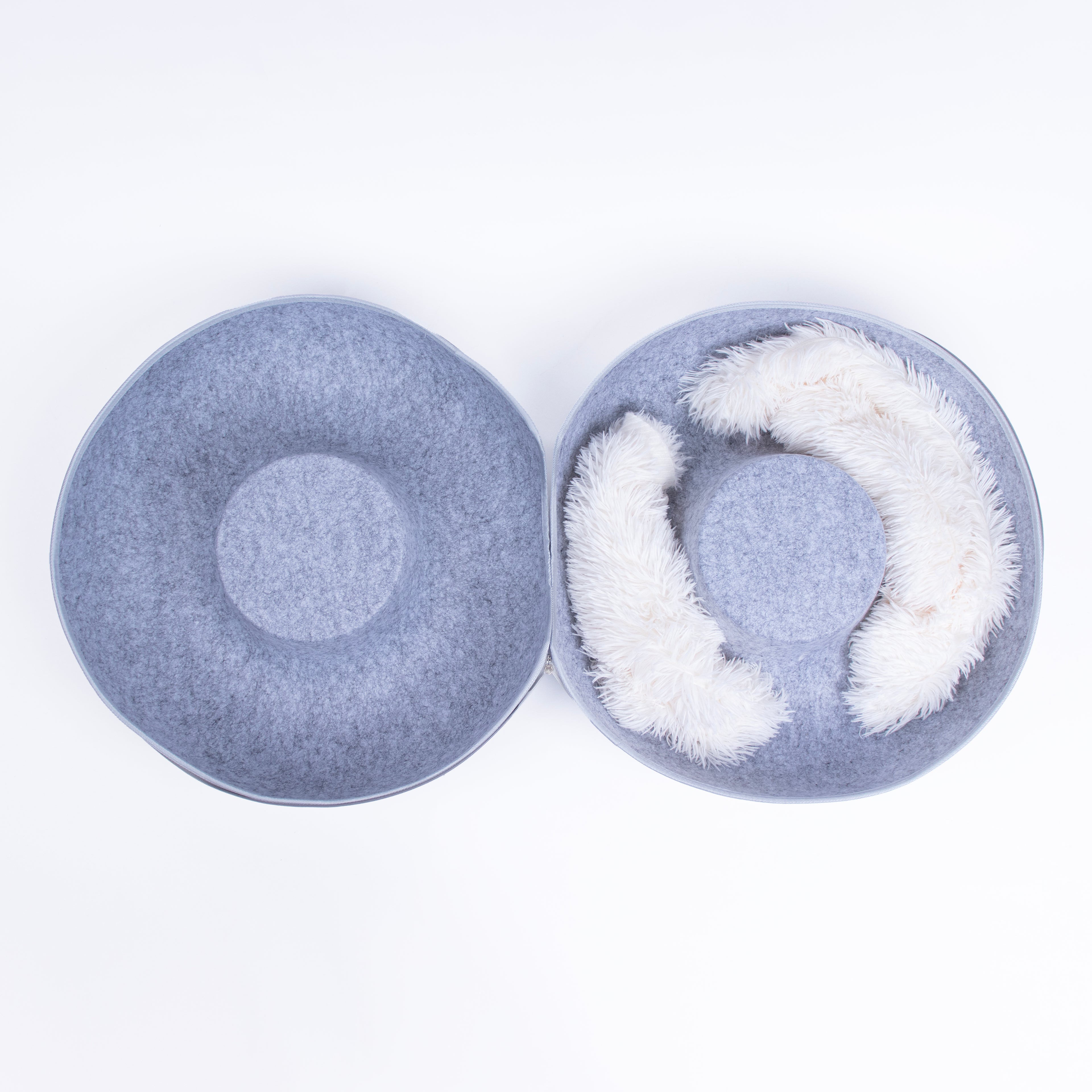 Peluş Donut Kedi Tüneli