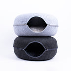 Peluş Donut Kedi Tüneli