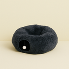 Simit Peluş Kedi Tüneli - Peluş Kedi Yatağı
